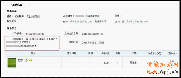 淘寶網(wǎng)購(gòu)物流程