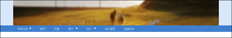 淘寶店鋪裝修之首頁導航CSS代碼修改教程（上）2